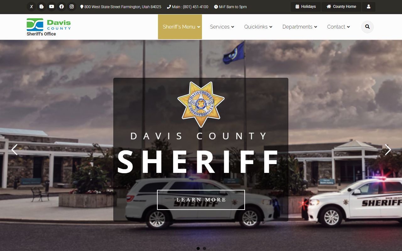 Davis County Sheriff sex offender registry coordination for Bountiful